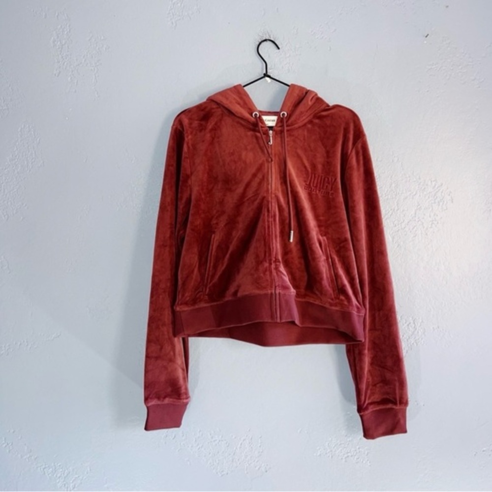 Juicy Couture Velour Hoodie Sweater
Size XLG